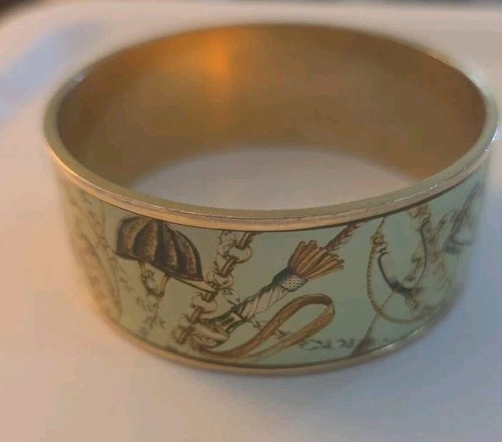 C.wonder Equestrian Themed Bangle Bracelet
